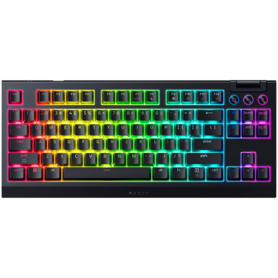 Безжична геймърска клавиатура Razer BlackWidow V4, Черна - RZ03-05480100-R3M1 gallery image 1