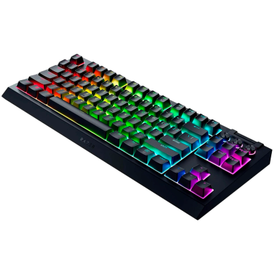 Безжична геймърска клавиатура Razer BlackWidow V4, Черна - RZ03-05480100-R3M1 gallery image 4