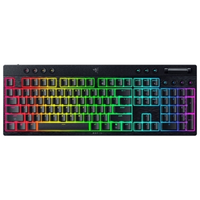 Безжична геймърска клавиатура Razer BlackWidow V4, Черна - RZ03-05270100-R3M1 gallery image 1