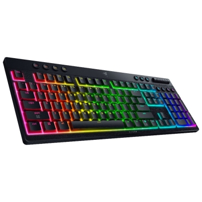 Безжична геймърска клавиатура Razer BlackWidow V4, Черна - RZ03-05270100-R3M1 gallery image 3