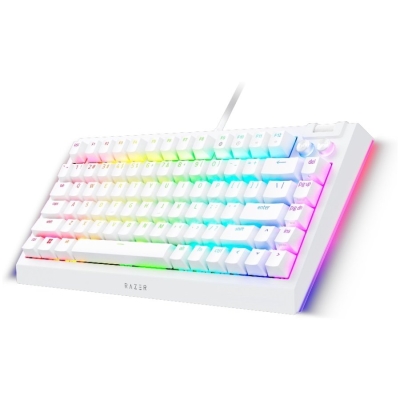 Геймърска клавиатура Razer BlackWidow V4 75% , Бяла - RZ03-05001700-R3M1 gallery image 2
