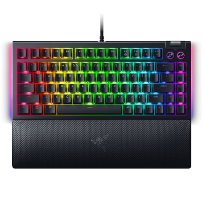 Геймърска клавиатура Razer BlackWidow V4 75%, Черна - RZ03-05000100-R3M1 gallery image 3