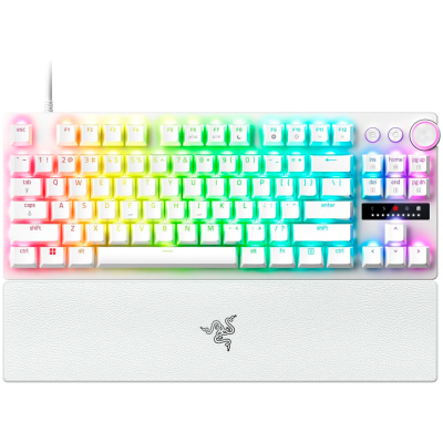 Геймърска клавиатура Razer Huntsman V3 Pro, Бяла - RZ03-04981700-R3M1 gallery image 1