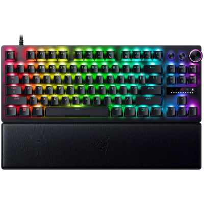 Геймърска клавиатура Razer Huntsman V3 Pro, Черна - RZ03-04980100-R3M1