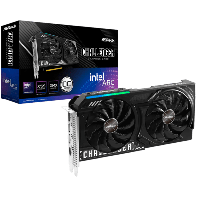 Видео карта ASRock Intel Arc B580 Challenger OC 12GB - B580 CL 12GO gallery image 1