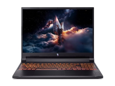 Лаптоп Acer Nitro V 16 ANV16-72-99XL, 16.0", Intel Core 9 270H, 16GB RAM, 1TB SSD, NVIDIA GeForce RTX 5070, Без ОС, Черен - NH.QZREX.003 gallery image 1