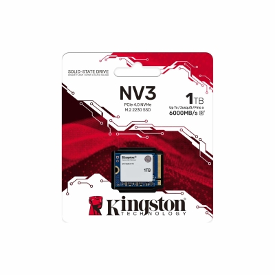 1TB SSD Kingston NV3, PCIe 4.0 NVMe, M.2 2230 - SNV3SM3/1T0 gallery image 3