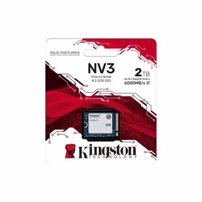 2TB SSD Kingston NV3, M.2 2230, PCIe 4.0 NVMe - SNV3SM3/2T0 gallery image 3