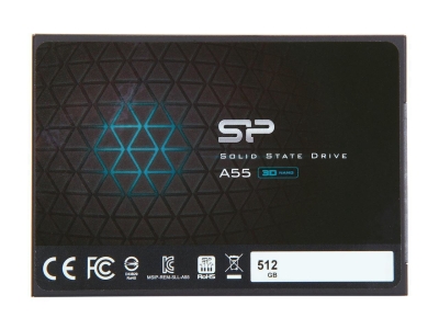 512GB SSD Silicon Power A55, 2.5" - SP512GBSS3A55S25 gallery image 1