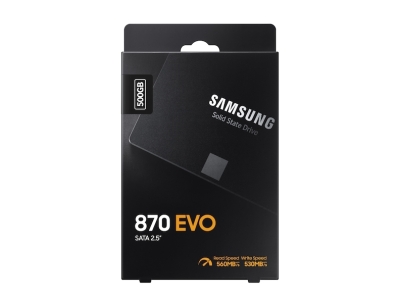 500GB SSD Samsung 870 EVO, 2.5" SATA - MZ-77E500B/EU gallery image 6