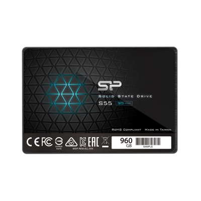 960GB SSD Silicon Power S55, 2.5", SATA3 - SP960GBSS3S55S25 gallery image 1