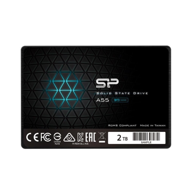 2TB SSD Silicon Power A55, 2.5", SATA3 - SP002TBSS3A55S25