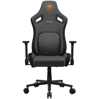 Геймърски стол Cougar Gaming DEFENSOR F, Сив/Оранжев - CGR-DFF-GRB gallery image 1