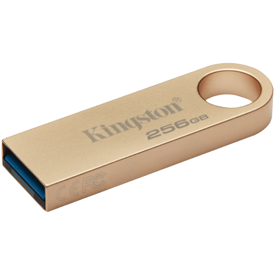 Флаш памет 256GB Kingston DataTraveler SE9 G3, Златиста - DTSE9G3/256GB