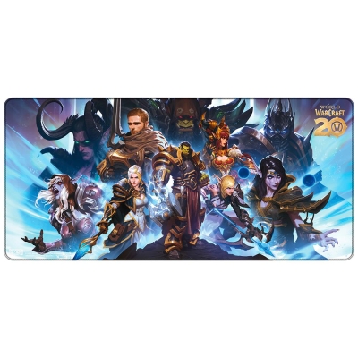Геймърска подложка за мишка Blizzard World Of Warcraft 20th Anniversary XL - FBLMPWOW20ANN25XL gallery image 1