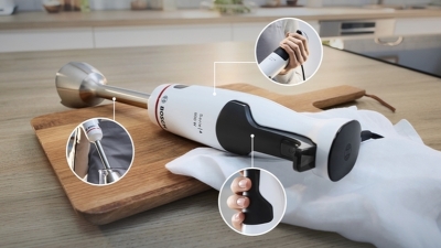 Пасатор Bosch, 800 W, Бяла - MSM4W410 gallery image 2