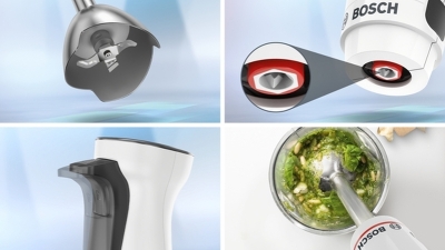 Пасатор Bosch, 800 W, Бяла - MSM4W410 gallery image 3