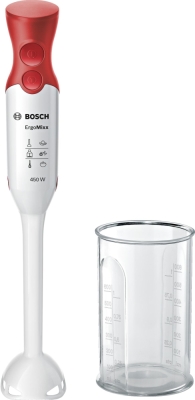 Пасатор Bosch ErgoMixx, 450 W, Бял/Червен - MSM64010 gallery image 1