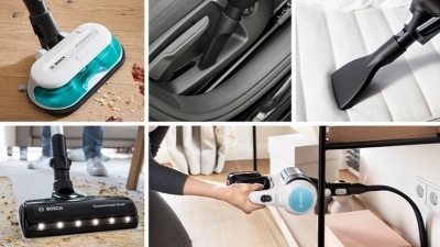 Прахосмукачка Bosch Unlimited 7, ProHygienic Aqua - BCS71HYG2 gallery image 11