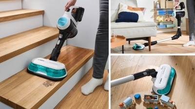 Прахосмукачка Bosch Unlimited 7, ProHygienic Aqua - BCS71HYG2 gallery image 5