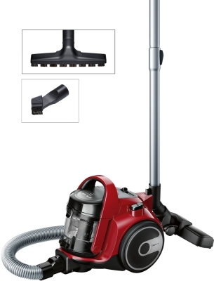 Прахосмукачка Bosch, 700 W, Червена/Черна - BGC05AAA2 gallery image 1