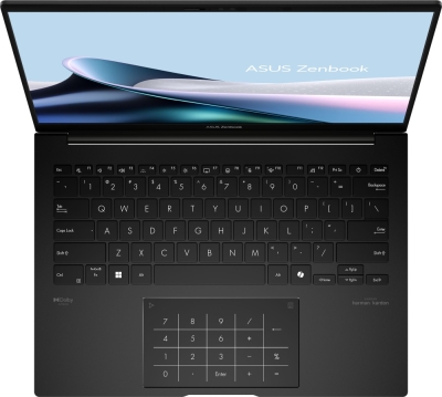 Лаптоп ASUS Zenbook UM3406GA-QD246WNA, 14.0", AMD Ryzen 7 445, 16GB RAM, 512GB SSD, AMD Radeon Graphics, Windows 11, Черен - 90NB17R1-M00FV0 gallery image 5