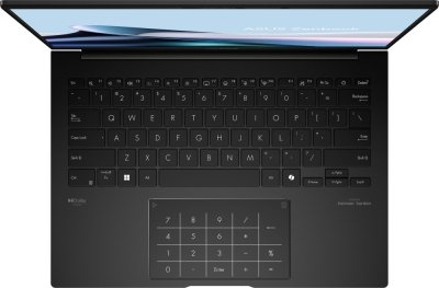 Лаптоп ASUS Zenbook UM3406GA-QD246WNA, 14.0", AMD Ryzen 7 445, 16GB RAM, 512GB SSD, AMD Radeon Graphics, Windows 11, Черен - 90NB17R1-M00FV0 gallery image 6