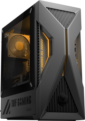 Настолен компютър ASUS TUF Gaming T500, AMD Ryzen 7 260, 16GB RAM, 1TB SSD, NVIDIA GeForce RTX 5060 8GB, FreeDOS, Черен - 90PF0662-M005B0 gallery image 1