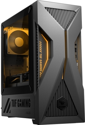 Настолен компютър ASUS TUF Gaming T500, AMD Ryzen 7 260, 16GB RAM, 1TB SSD, NVIDIA GeForce RTX 5060 8GB, FreeDOS, Черен - 90PF0662-M005B0 gallery image 2