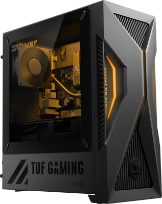 Настолен компютър ASUS TUF Gaming T500, AMD Ryzen 7 260, 16GB RAM, 1TB SSD, NVIDIA GeForce RTX 5060 8GB, FreeDOS, Черен - 90PF0662-M005B0 gallery image 3