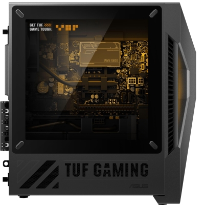 Настолен компютър ASUS TUF Gaming T500, AMD Ryzen 7 260, 16GB RAM, 1TB SSD, NVIDIA GeForce RTX 5060 8GB, FreeDOS, Черен - 90PF0662-M005B0 gallery image 6
