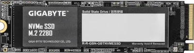 512GB SSD GIGABYTE, NVMe PCIe 3.0 - G3NVME512G