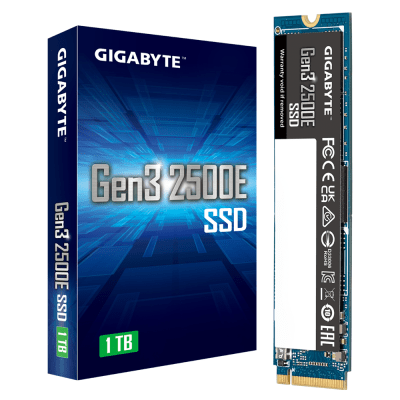 1TB SSD GIGABYTE Gen3 2500E, NVMe, M.2 - G325E1TB M2 gallery image 6