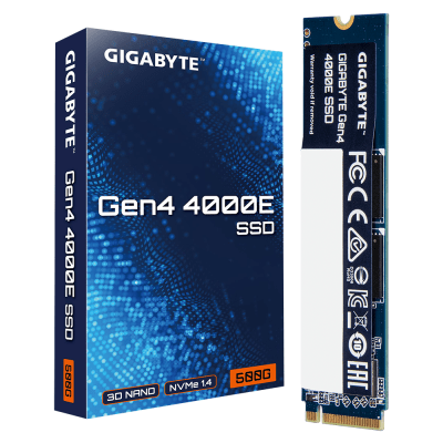 500GB SSD GIGABYTE 4000E, NVMe, PCIe 4.0 Gen4 - G440E500G gallery image 4
