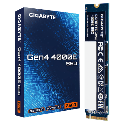 250GB SSD GIGABYTE 4000E, NVMe, PCIe 4.0 Gen4 - G440E250G M2 gallery image 4
