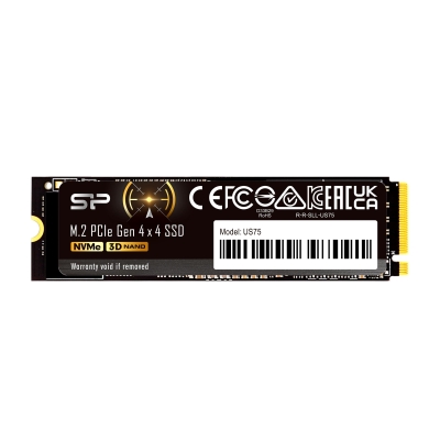 1TB SSD Silicon Power US75, M.2 2280, PCIe, Gen 4 x4, NVMe - SP01KGBP44US7505 gallery image 1