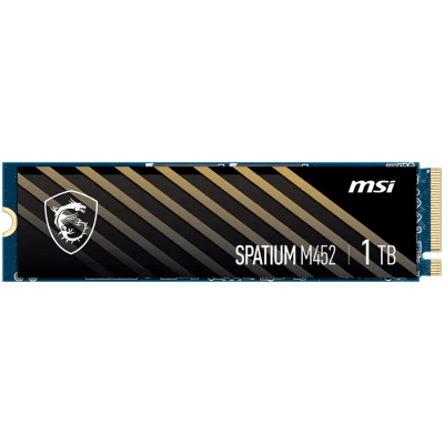 1TB SSD MSI SPATIUM M452, PCIe 4.0, NVMe - SPATIUM_M452_1TB gallery image 1