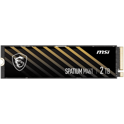 2TB MSI SPATIUM M461, PCIe 4.0, NVMe - SPATIUM_M461_2TB gallery image 1