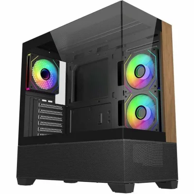 Компютърна кутия Cooler Master Elite 690 Wood, Черна - E690-KHNN-S00 gallery image 1