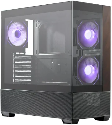 Компютърна кутия Cooler Master Elite 690 Wood, Черна - E690-KHNN-S00 gallery image 2
