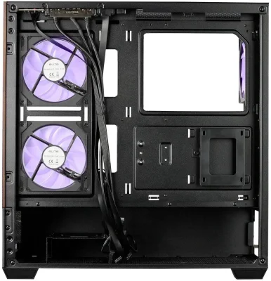 Компютърна кутия Cooler Master Elite 690 Wood, Черна - E690-KHNN-S00 gallery image 6