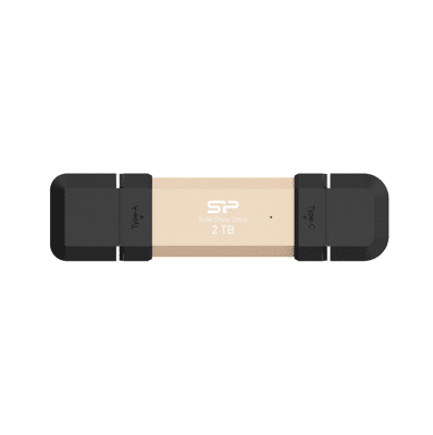 2TB SSD Silicon Power DS72, Златист - SP002TBUC3S72VPG gallery image 1