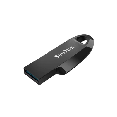 Флаш памет 128GB SanDisk Ultra Curve 3.2, Черна - SDCZ550-128G-G46 gallery image 2