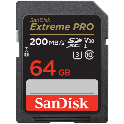 Карта памет 64GB SDHC SanDisk Extreme PRO - SDSDXXU-064G-GN4IN