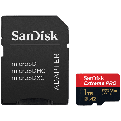 Карта памет microSDXC 1TB SanDisk Extreme PRO и SD Adapter - SDSQXCD-1T00-GN6MA