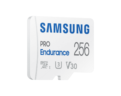 Карта памет 256GB microSDXC Samsung PRO и SD адаптер, Бяла - SFSAMMD256MJKA0 gallery image 1