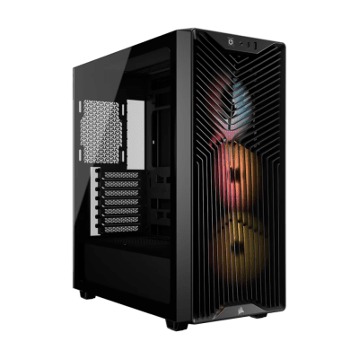 Компютърна кутия Corsair 3200D RS ARGB, Черна - CC-9011344-WW gallery image 1