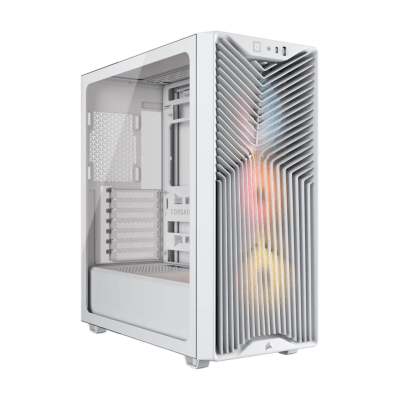 Компютърна кутия Corsair 3200D RS ARGB, Бяла - CC-9011345-WW gallery image 1