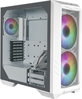 Компютърна кутия Cooler Master HAF 500, Бяла - H500-WGNN-S00 gallery image 1