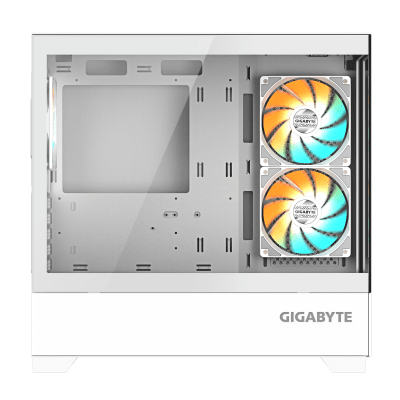 Компютърна кутия GIGABYTE C201 PANORAMIC ICE, Бяла - GB-C201PI gallery image 4